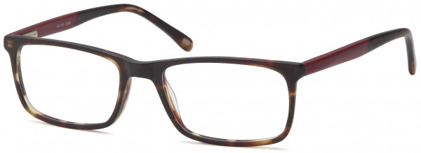 Di Caprio DC149 Eyeglasses, Tortoise/Burgundy