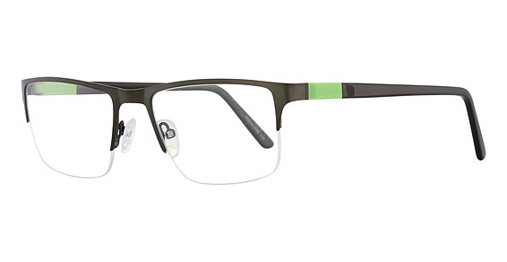 COI Precision 135 Eyeglasses, Olive/Lime