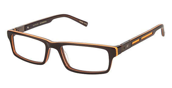 New Balance NBK 115 Eyeglasses, 1 BROWN