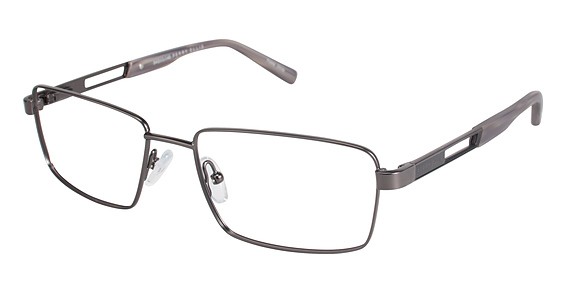 Perry Ellis PE 367 Eyeglasses, 2 Dark Grey Steel
