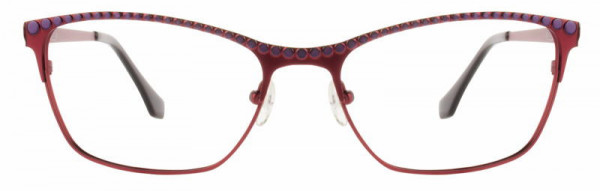 Cinzia Designs CIN-5052 Eyeglasses, 1 - Wine / Plum