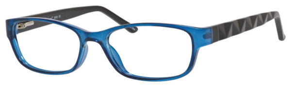 Enhance EN3959 Eyeglasses, Cobalt/Black