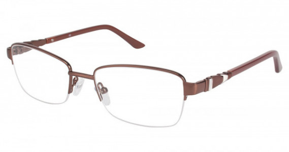 C by L'Amy C By L'Amy 522 Eyeglasses, C01 BROWN