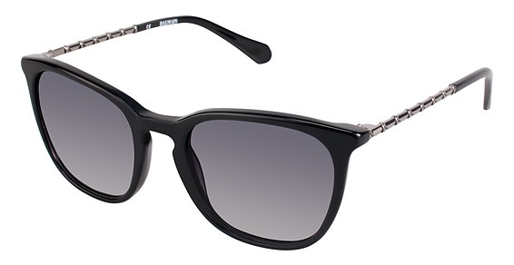 Balmain 2084 Sunglasses, C01 Black (Gradient Grey)