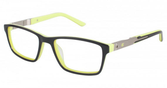 Champion 7005 Eyeglasses, C01 Black/Green