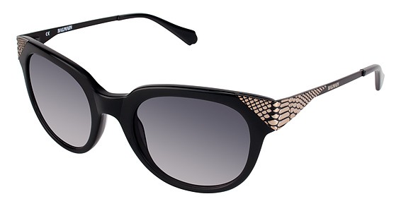 Balmain 2082 Sunglasses, C01 Black (Gradient Grey)