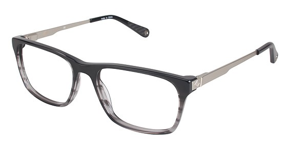 Sperry Top-Sider Skipper Eyeglasses, C01 BLACK/GRADIENT