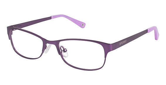 Sperry Top-Sider Star Board Eyeglasses, C02 EGGPLANT/PURPLE