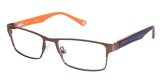 Sperry Top-Sider Waterline Eyeglasses, C02 BROWN / ORANGE