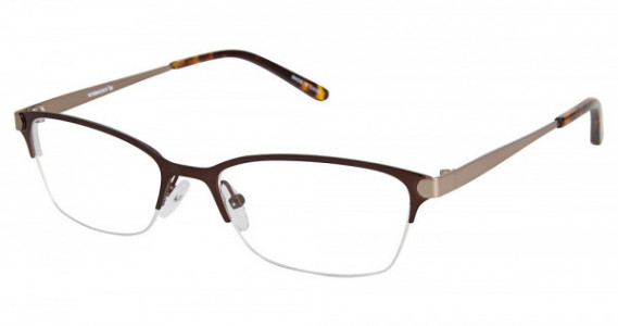 Vision's Vision's 235 Eyeglasses, C01 MATTE BROWN