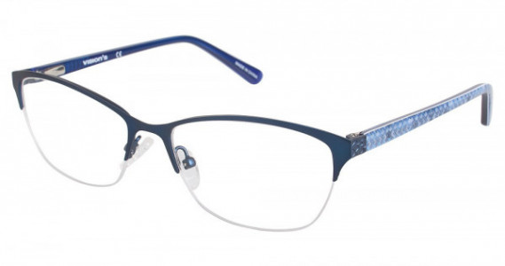 Vision's Vision's 232 Eyeglasses, C02 MATTE NAVY