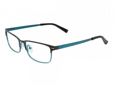 NRG R590 Eyeglasses, C-3 Black/Teal