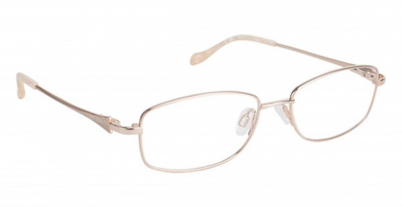SuperFlex SF-1063T Eyeglasses, (1) GOLD