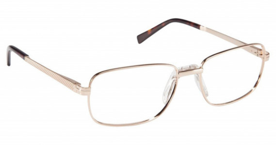 SuperFlex SF-458 Eyeglasses, (1) GOLD