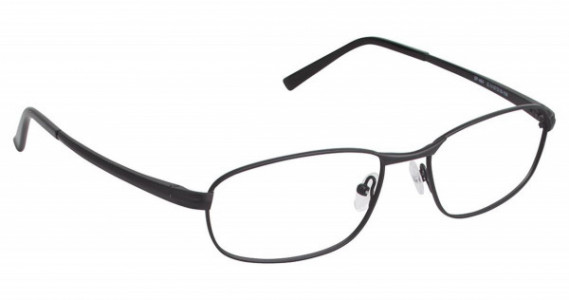 SuperFlex SF-464 Eyeglasses, (1) BLACK