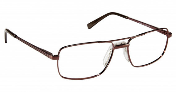 SuperFlex SF-457 Eyeglasses, (3) BROWN