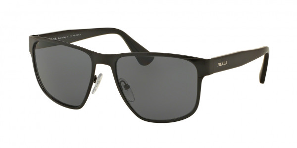 Prada PR 55SS Sunglasses, 7AX5Z1 BLACK (BLACK)