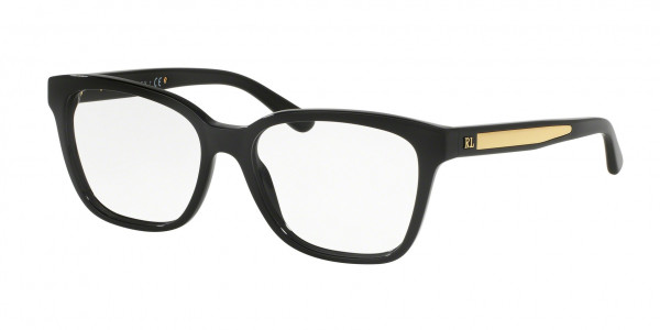 Ralph Lauren RL6154 Eyeglasses, 5001 BLACK (BLACK)