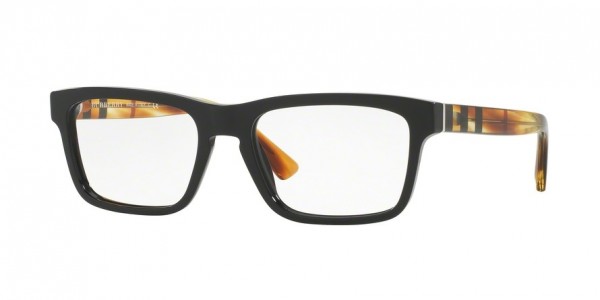 Burberry BE2226 Eyeglasses, 3604 BLACK (BLACK)
