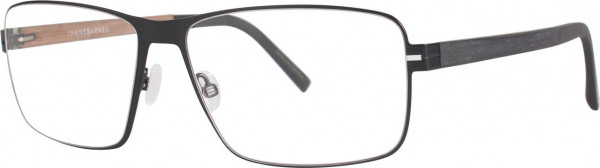 Jhane Barnes Quadrangle Eyeglasses, Black
