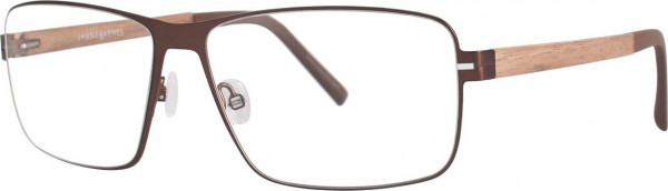 Jhane Barnes Quadrangle Eyeglasses, Brown