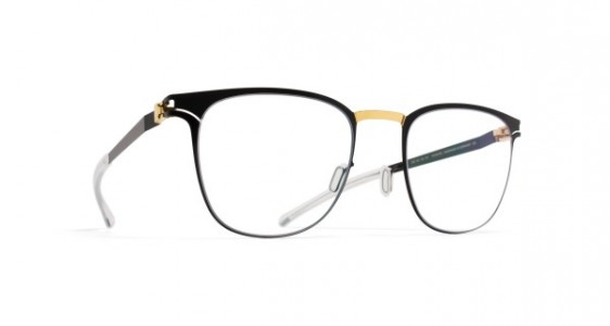 Mykita THABANI Eyeglasses, GOLD/JET BLACK