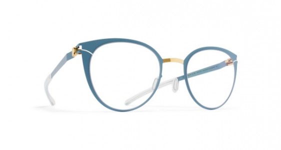 Mykita CAROLE Eyeglasses, GOLD/BLUE GREY