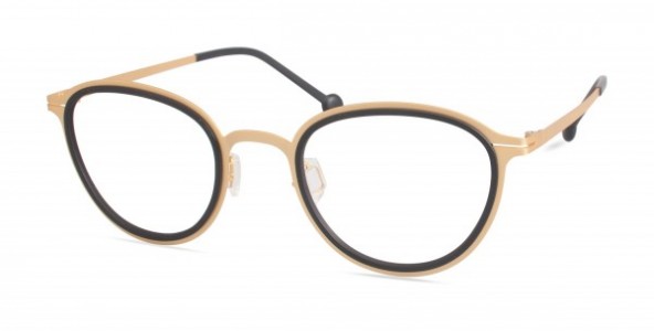 Modo ISOLA Eyeglasses, BLACK / GOLD