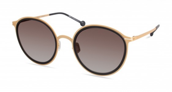 Modo STENDHAL Sunglasses, BLACK / GOLD