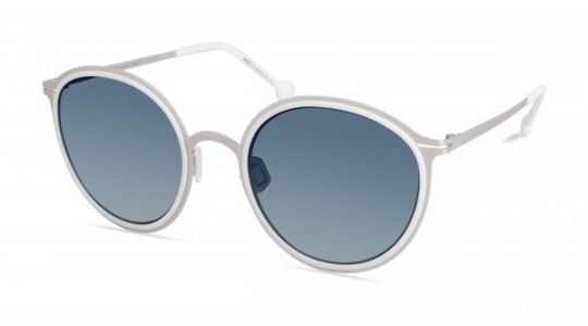 Modo STENDHAL Sunglasses, WHITE / SILVER