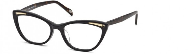 Laura Ashley Virginia Eyeglasses, C1 - Black