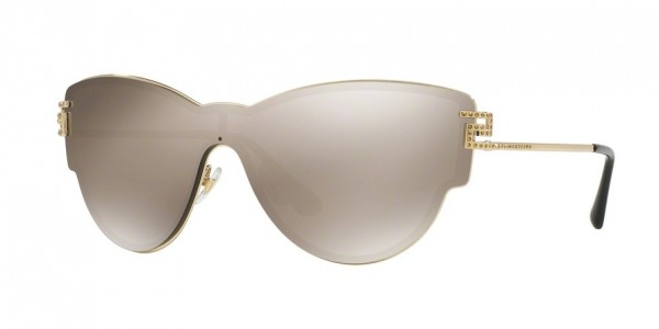 Versace VE2172B Sunglasses, 12525A PALE GOLD (GOLD)