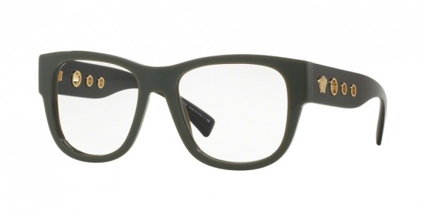 Versace VE3230A Eyeglasses, 5193 GREEN (BLACK)