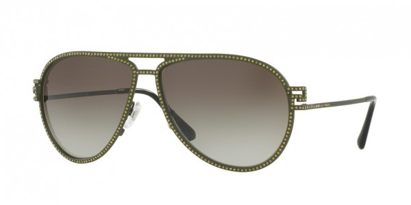 Versace VE2171B Sunglasses, 13928E MATTE MILITARY GREEN (GREEN)