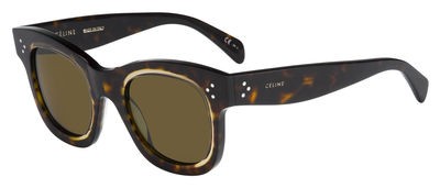 Celine Celine 41397/S Sunglasses, 0T7F(A6) Dark Havana Honey