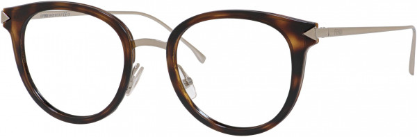 Fendi FF 0166 Eyeglasses, 0V4Z Havana Gold