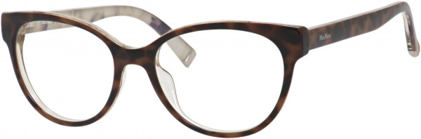 Max Mara MM 1267 Eyeglasses, 0UXM Havana Pattern White