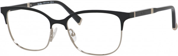Max Mara MM 1273 Eyeglasses, 0RQM Matte Black Light Gold