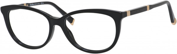 Max Mara MM 1275 Eyeglasses, 0QFE Black Rose Gold