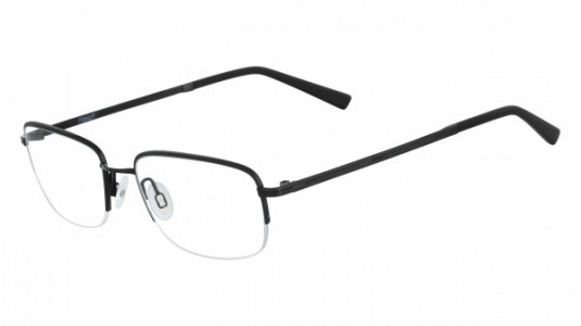 Flexon FLEXON MELVILLE 600 Eyeglasses, (001) BLACK CHROME