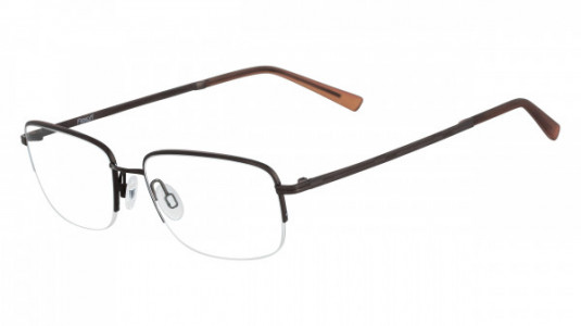 Flexon FLEXON MELVILLE 600 Eyeglasses, (210) BROWN