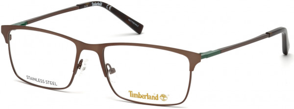 Timberland TB1568 Eyeglasses, 049 - Matte Dark Brown