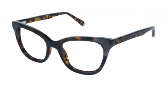 Kate Young K110 Eyeglasses, Dark Tortoise (DBR)