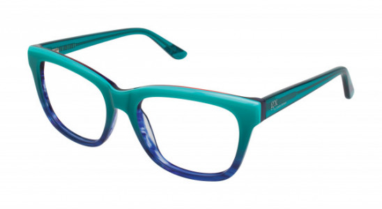 gx by Gwen Stefani GX004 Eyeglasses, Teal/Blue (TEA)