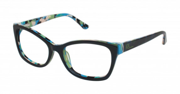 gx by Gwen Stefani GX011 Eyeglasses, Navy Camo (NAV)