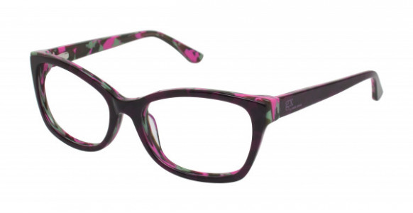gx by Gwen Stefani GX011 Eyeglasses, Raspberry Camo (RAS)