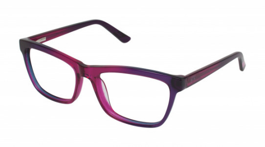 gx by Gwen Stefani GX017 Eyeglasses, Raspberry/Purple (RAS)