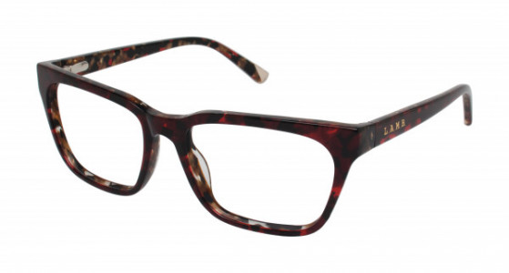 L.A.M.B. LA013 Eyeglasses, Burgundy Tortoise (BUR)