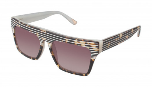 L.A.M.B. LA502 Sunglasses, Tortoise Ivory (TOR)