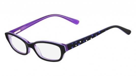 Marchon M-AVA Eyeglasses, (007) BLACK IRIS